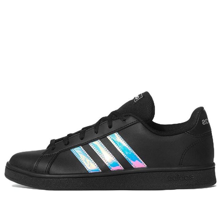 (WMNS) adidas Grand Court Base 'Black Iridescent' GV6704