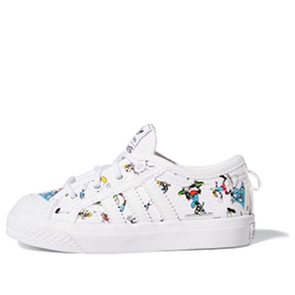 (TD) adidas x Disney Nizza 'Sport Goofy Pack - White' FW3822