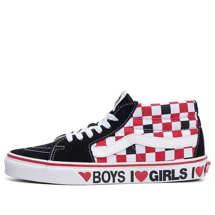 Vans Sk8-Mid 'Checkerboard - I Heart' VN0A3WM3WKU