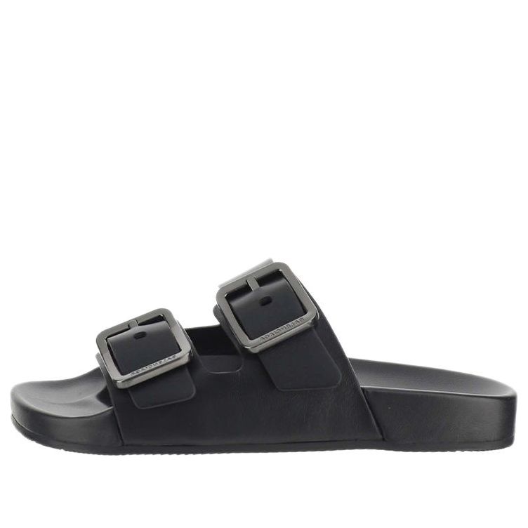 (WMNS) Balenciaga Mallorca Minimalistic Casual Outdoor Black Slippers 656821WA2M61010