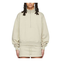 (WMNS) Fear of God Essentials SS22 Half-Zip Pullover 'Wheat' FOG-SS22-286