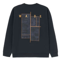 Li-Ning Wade Series Alphabet Embroidered Round Neck Pullover 'Black' AWDS109-1