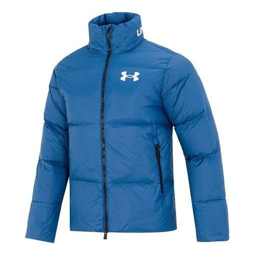 Under Armour Logo Puffer Jacket 'Blue' 1375449-437
