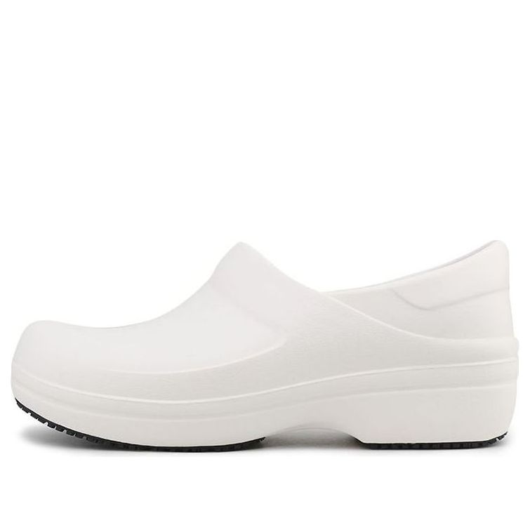 (WMNS) Crocs Cozy Thick Sole White Sandals 204045-100