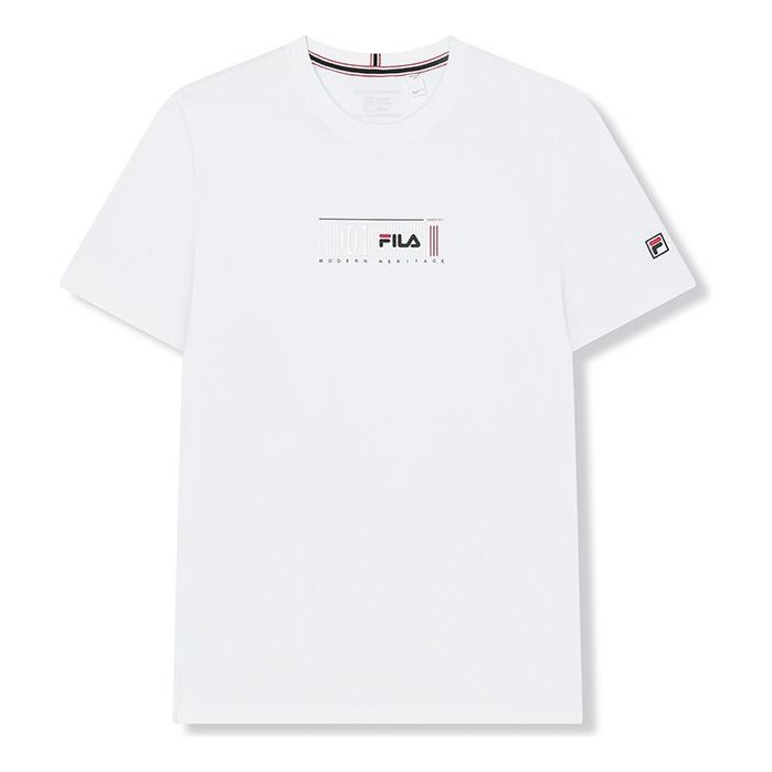 FILA Modern Heritage Collectio T-shirt 'White' F11M421110FWT