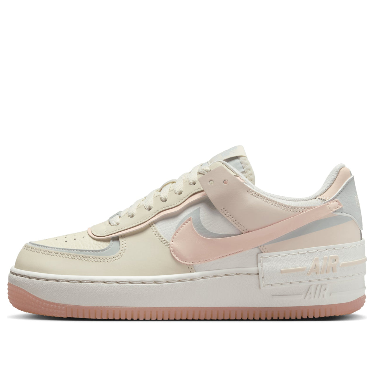 (WMNS) Nike Air Force 1 Shadow 'Coconut Milk Crimson Tint' DZ1847-105