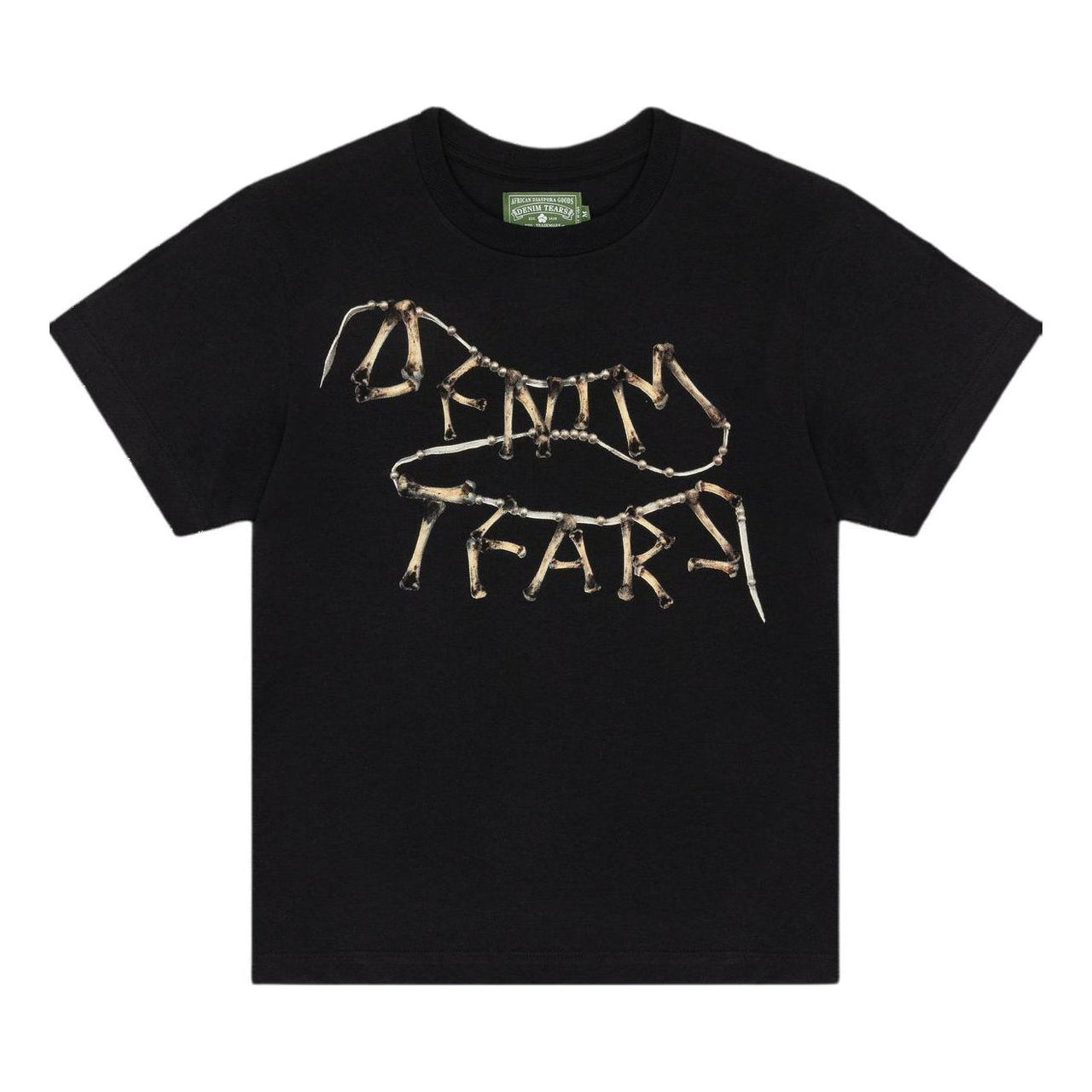 Denim Tears SS24 Kiss My Grits Tee 'Black' 010-006-131