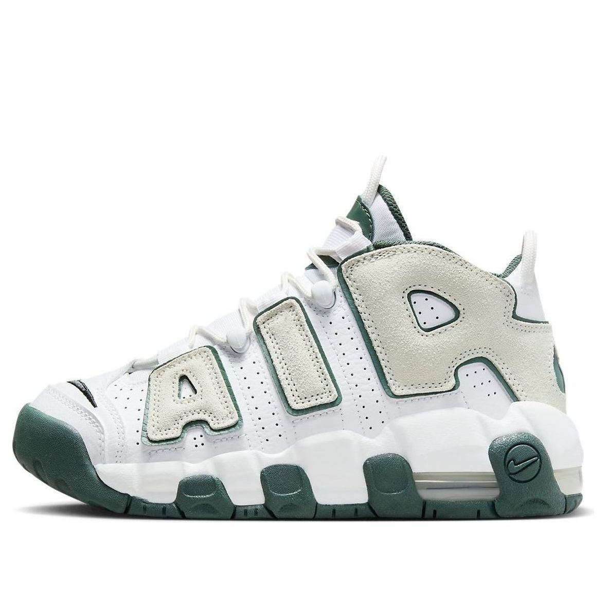 (GS) Nike Air More Uptempo 'White Vintage Green' FQ1938-100