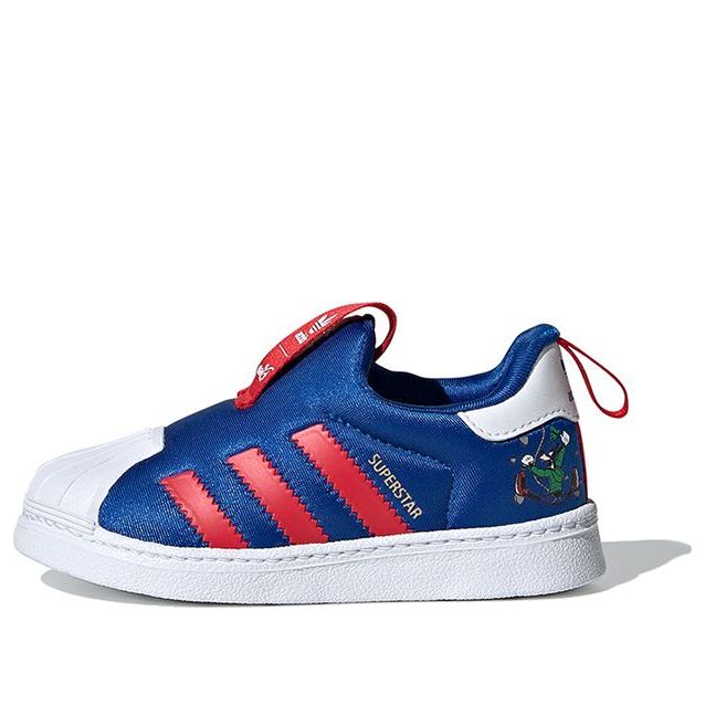 (TD) adidas Disney x Superstar 360 Infant 'Goofy - Blue' FW1990
