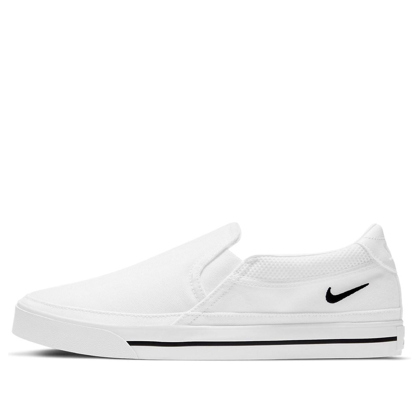 (WMNS) Nike Court Legacy Slip-On 'White' CW6540-100