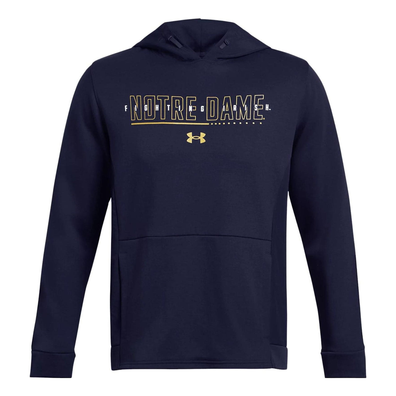 Under Armour University of Notre Dame Hoodie 'Navy Yellow' 5120718-410