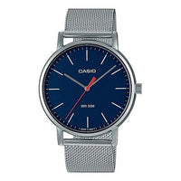 CASIO Male DRESS Japan / South Korea Fashion Waterproof Sports Blue Analog MTP-E171M-2EVDF