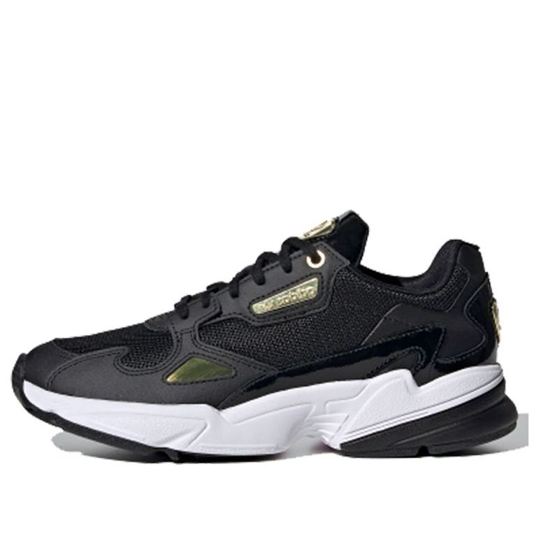 (WMNS) adidas Falcon 'Black' EF4988