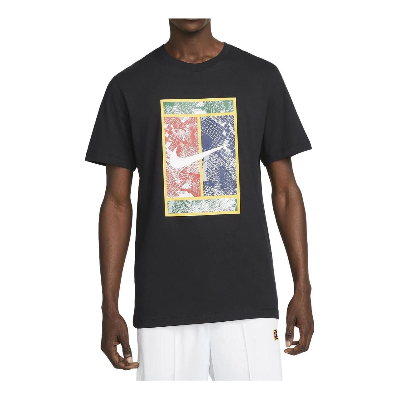 Nike Court Heritage T-Shirt 'Black' DZ2637-010