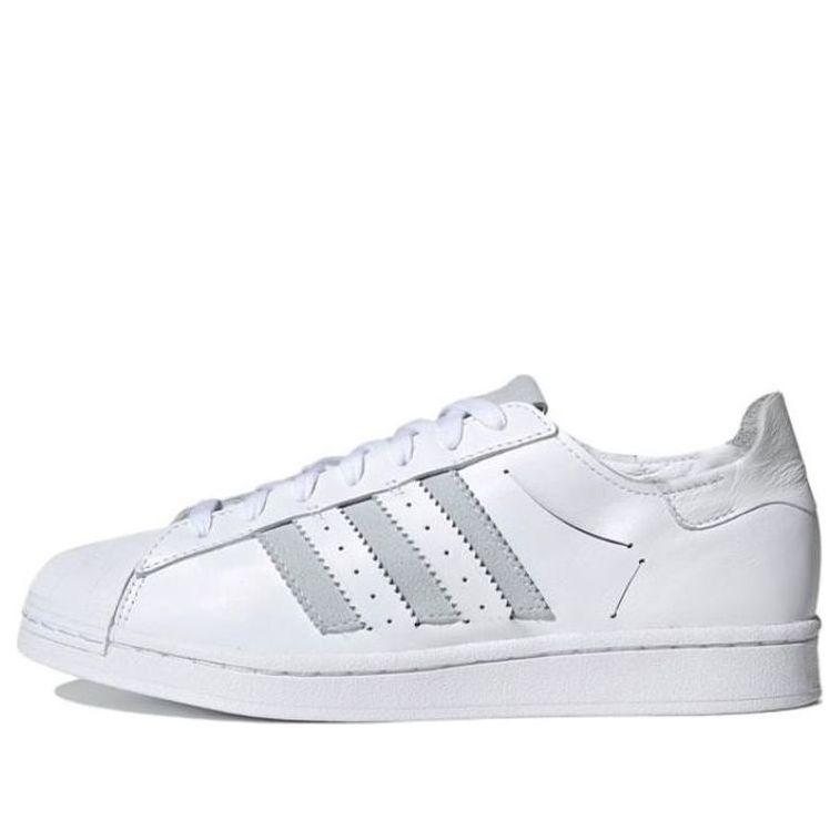 (WMNS) adidas originals Superstar 'White Grey' D97998