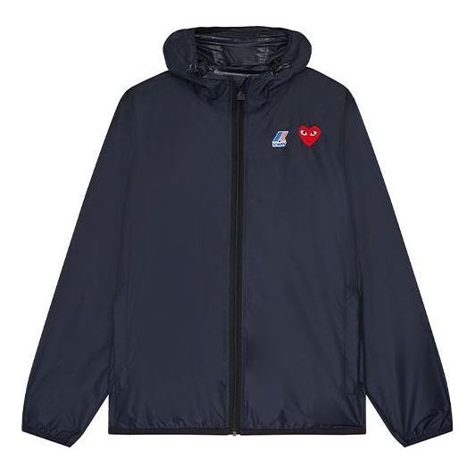 COMME des GARCONS PLAY x K-Way Zip Jacket 'Navy' P1J501-NAVY