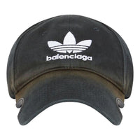 Balenciaga x adidas Trefoil Balenciaga Logo Cap 'Black White' 723749410B2