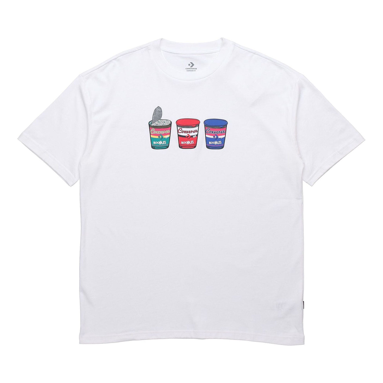 Converse Pics Applique Short-sleeve Tee Unisex White 10020853-102