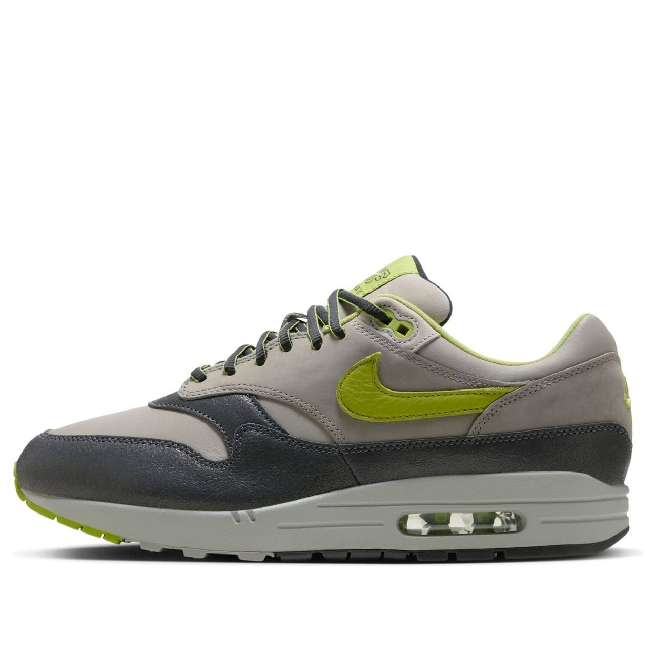 Nike x HUF Air Max 1 'Anthracite Medium Grey Pear' HF3713-002
