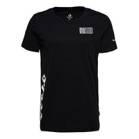 (WMNS) Converse VLTG Casual Sports Short Sleeve Black 10017752-A01