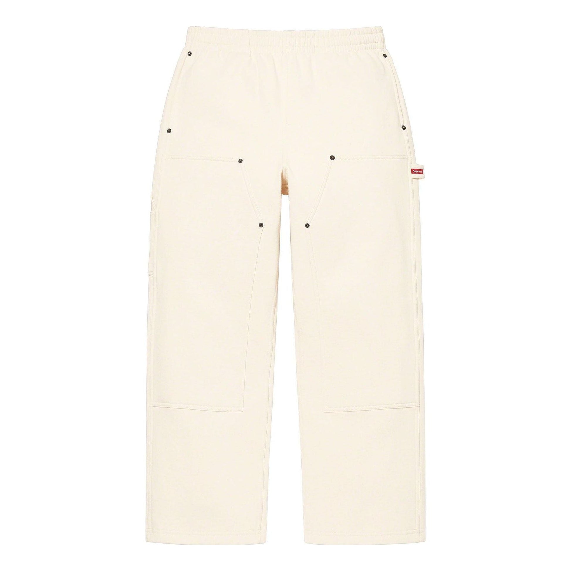Supreme Double Knee Painter Sweatpants 'White' SUP-SS23-147