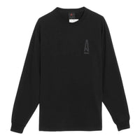 Air Jordan x A Ma Maniere Long Sleeves T-Shirt Asia Sizing 'Black' DX5650-010