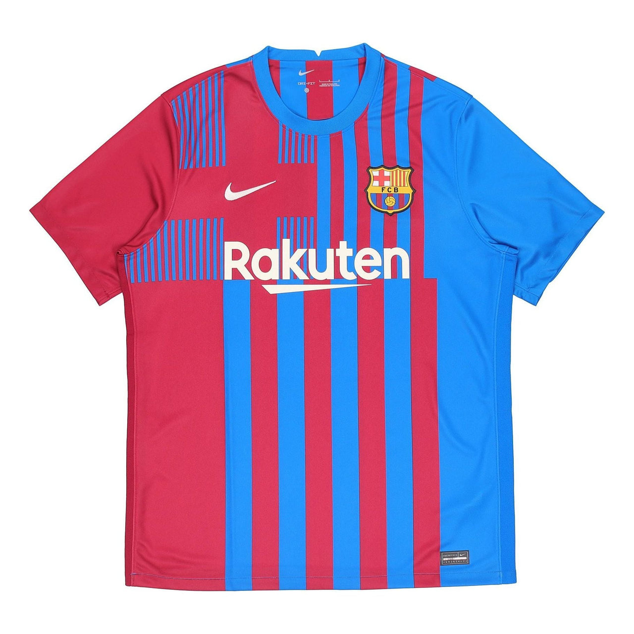 Nike FC Barcelona 21/22 Fan Edition Jersey 'Blue' CV7891-428