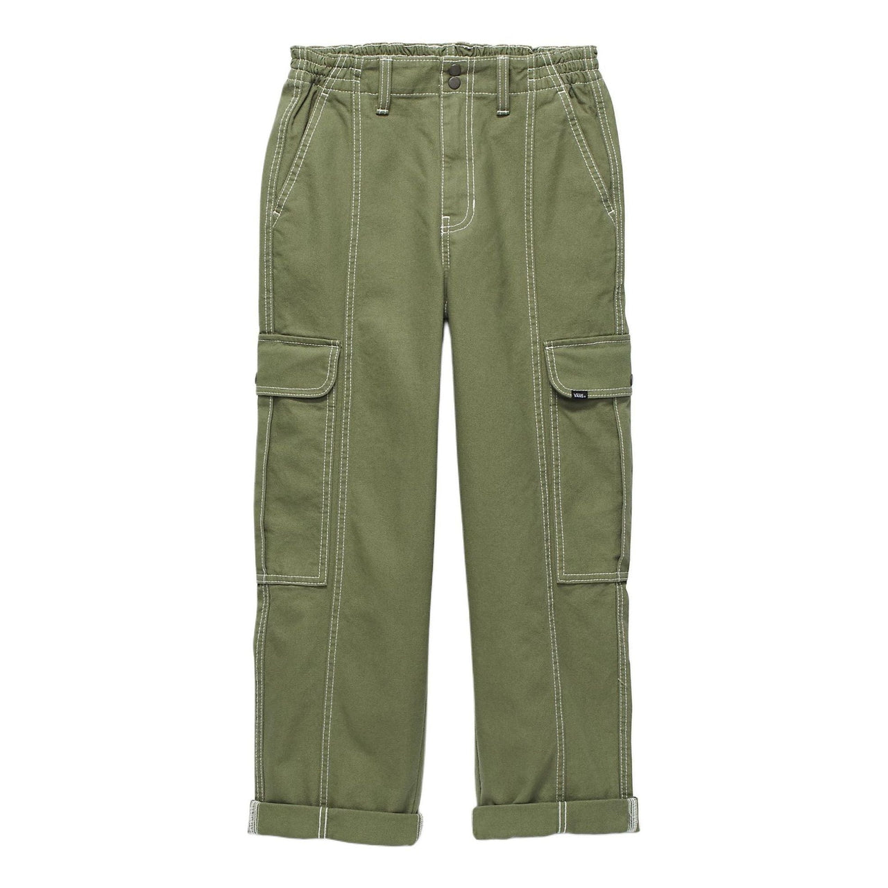 (WMNS) Vans Sidewalk Pants 'Olivine' VN000GWNAMB