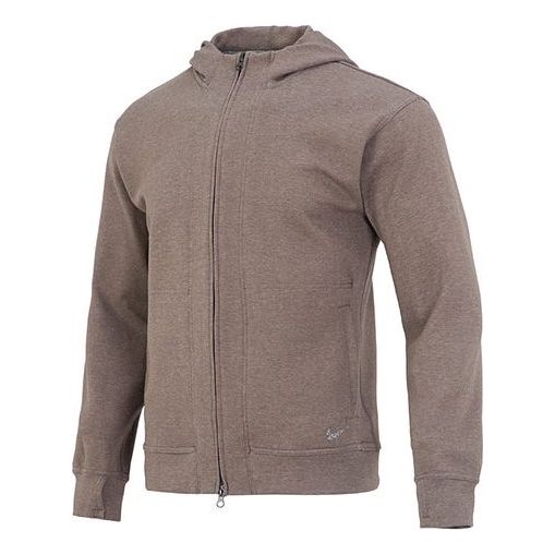 Nike M Ny Flc Hd Fz Restore Jacket 'Brown' DQ4877-004