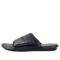 Balenciaga Home Small Cowhide Black Slippers 615770WBAT11169