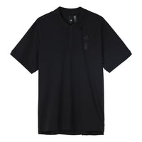 adidas Wuji Premium Short Polo Shirts 'Black' IA8107