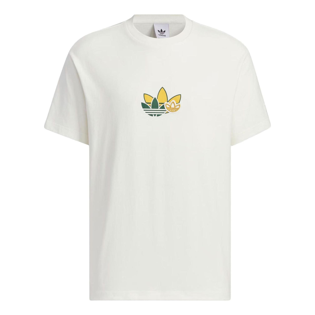 adidas Originals Trefoil Graphic T-Shirts 'White' IN1043