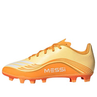(GS) adidas F50 Club FG/MG Messi Hora Dorada Pack 'Ice Tangerine Gold Metallic Pure Tangerine' JQ0951