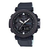CASIO Waterproof Sports Solar Powered Quartz Shockproof Mens Black Analog/Digital Combo PRG-650Y-1