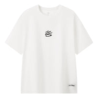 Li-Ning Curry T-Shirt 'White' AHSWJ49-1