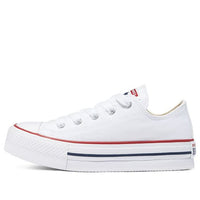 Converse Platform Chuck Taylor All Star Low Top 'White Red' 670893C