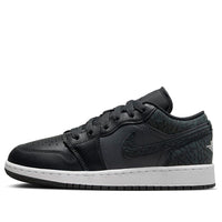 (GS) حذاء Air Jordan 1 Low 'Black Elephant' FB9908-001