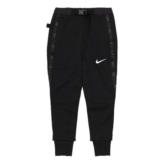 Nike x sacai Knit Bundle Feet Sports Pants Trousers Joggers Asia Sizing 'Black' CZ4698-010