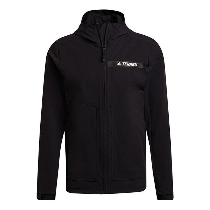 adidas Terrex Multi Stretch Softshell Jacket 'Black' GU6490