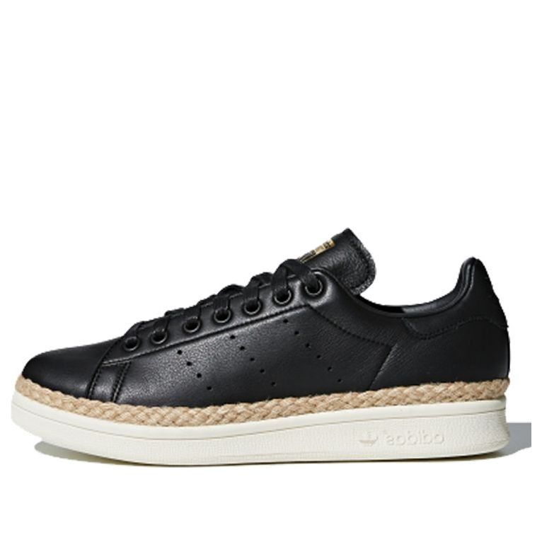 (WMNS) adidas originals Stan Smith Bold 'Black Brown White' DA9536