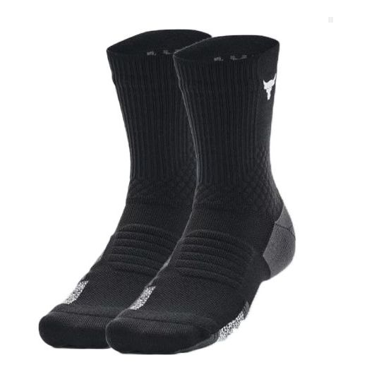 Under Armour Armourdry Playmaker Mid-Crew Socks 'Black' 1376230-001