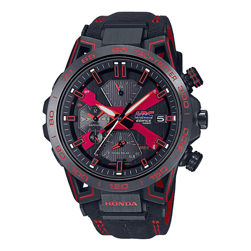 Casio Edifice Analog Watch 'Red Black' EQB-2000HR-1AJR