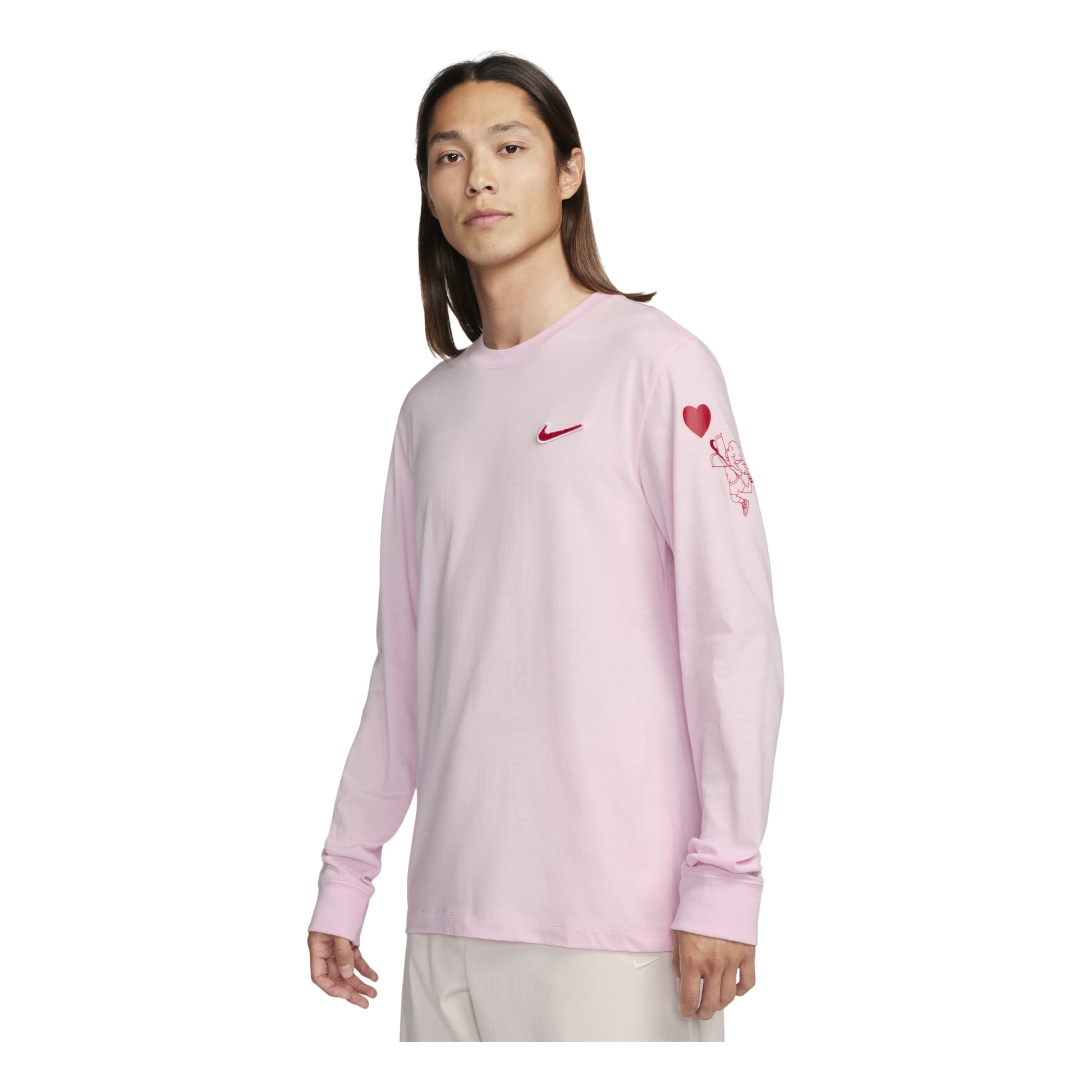 Nike Sportswear Long-Sleeve T-Shirt 'Pink' FV3994-663
