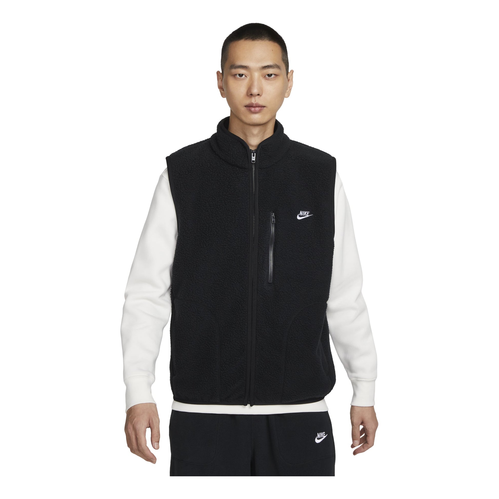 Nike Sportswear Club Winterized Vest 'Black' FZ0895-010