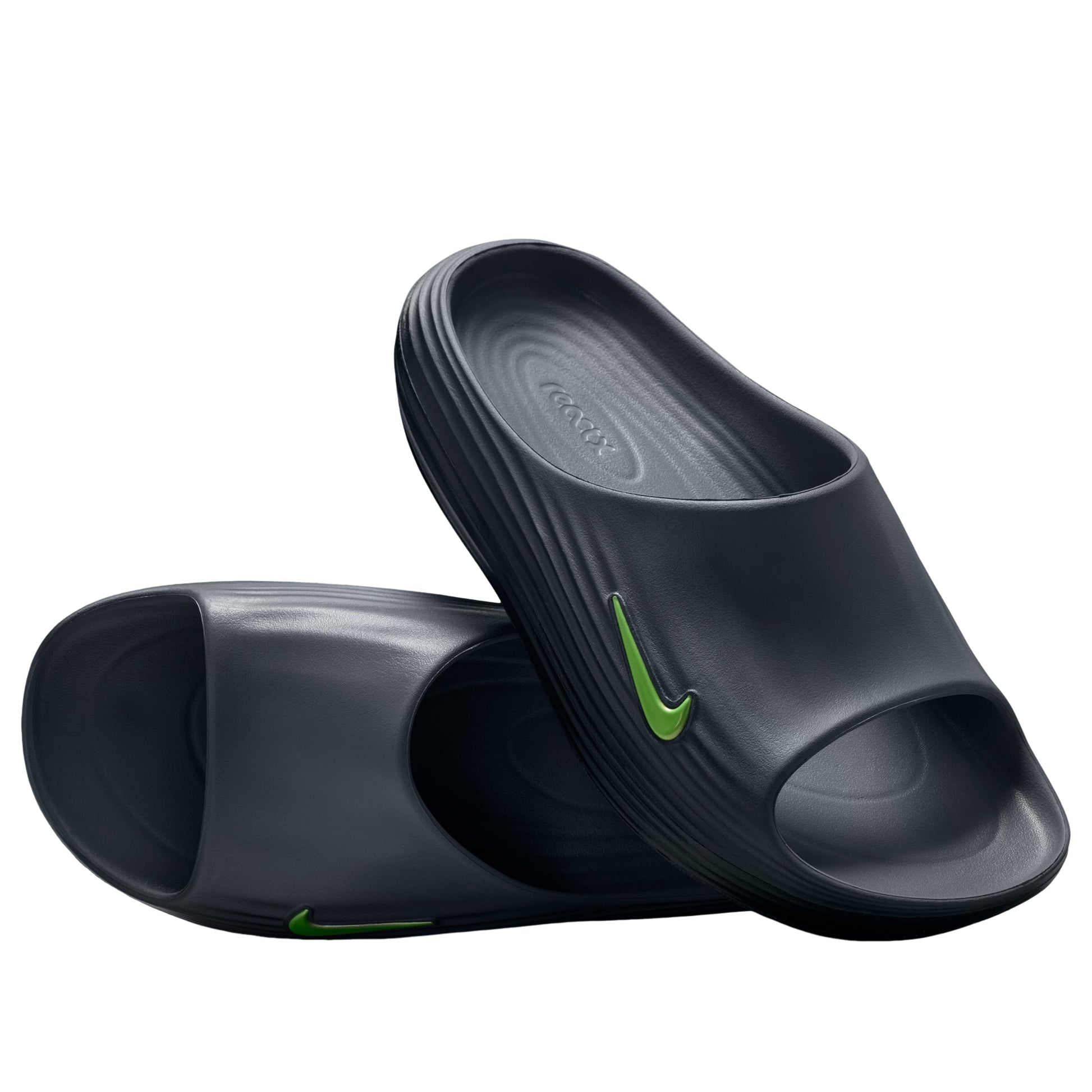 Nike ReactX Rejuven8 Slides 'Dark Grey Volt' HV4479-004