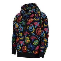 Nike Lab Collection Casual Print Hooded Pullover Long Sleeve Sweater For Men Multi-Color 'Multi Black' CD8386-010