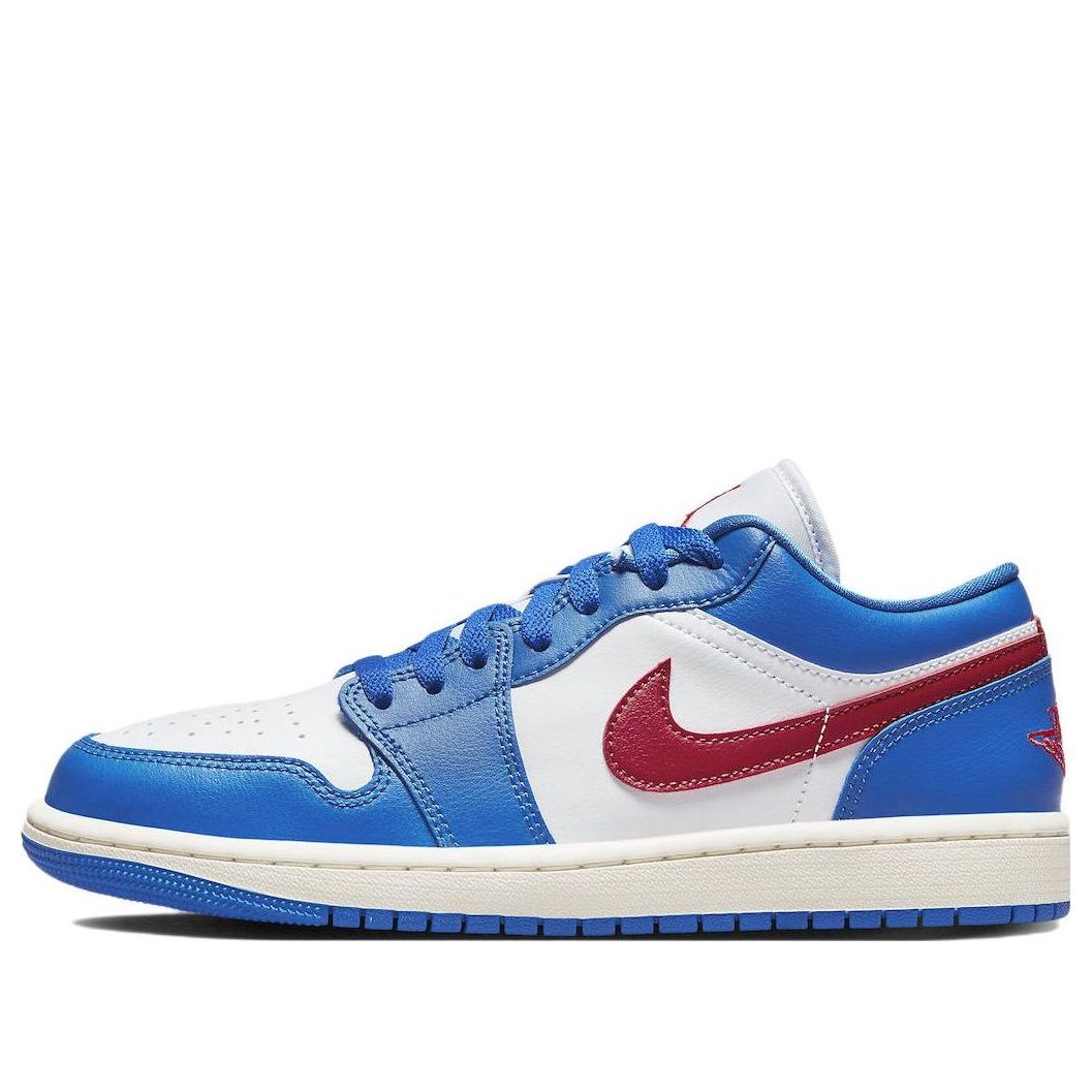 (WMNS) Air Jordan 1 Low 'Sport Blue Gym Red' DC0774-416