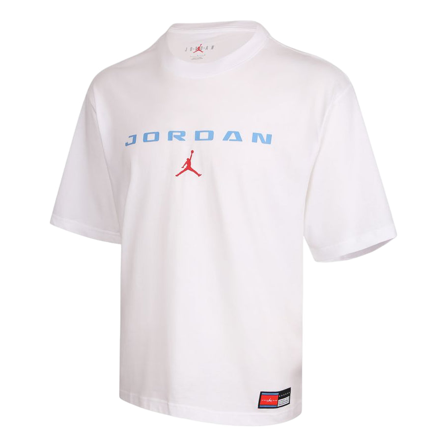 Jordan Brooklyn Graphic T-Shirt Asia Sizing 'White' IO0008-100