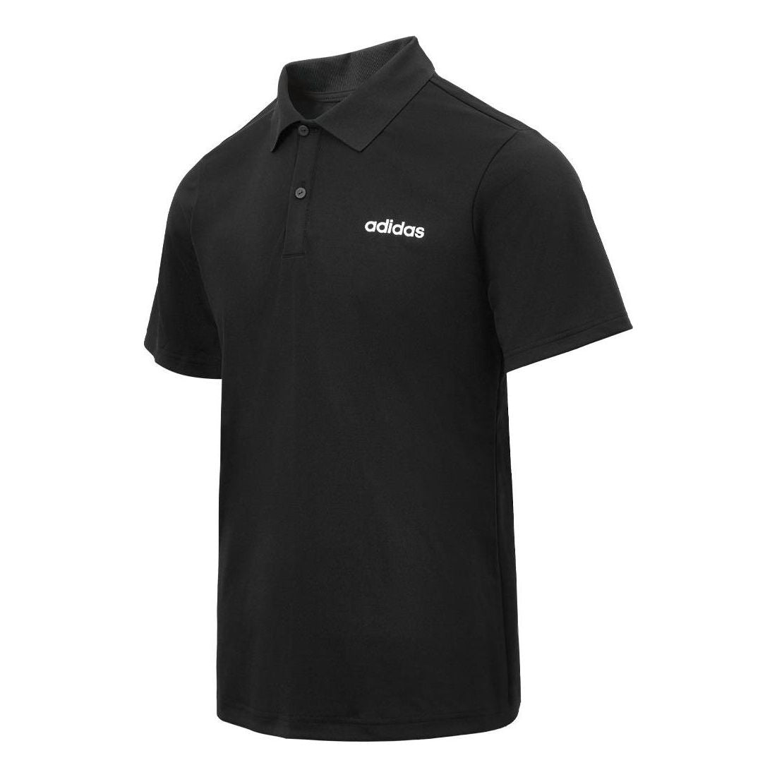 adidas D2m Elv Polo Shirt Asia Sizing 'Black' JD1434