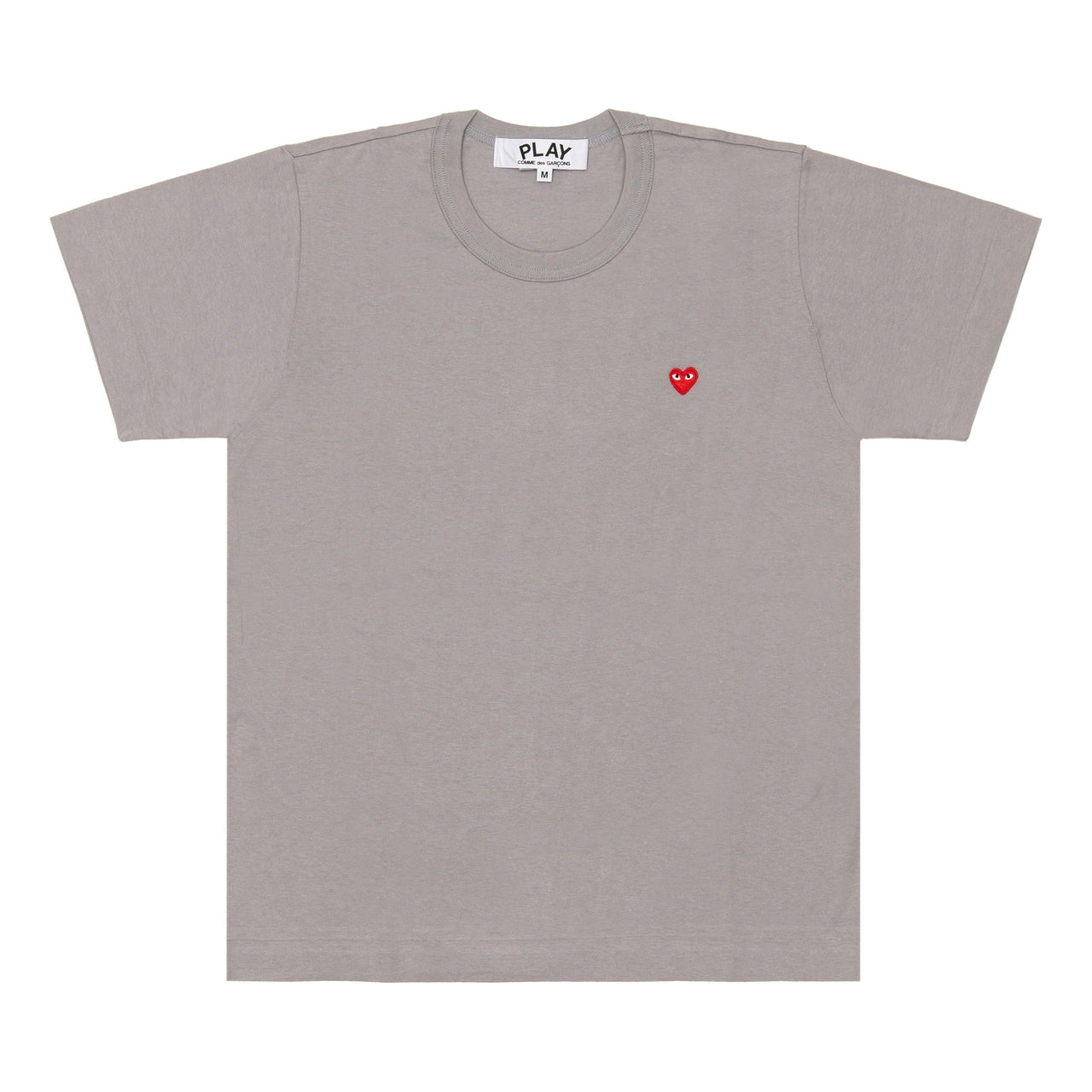 (WMNS) COMME des GARCONS PLAY Coloured Small Emblem T-Shirt 'Grey' AZ-T313-051-6